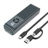 Xiaobi RTL9210C M.2 SSD Enclosure Dual Protocol NVMe/SATA Aluminum Heat Dissipation