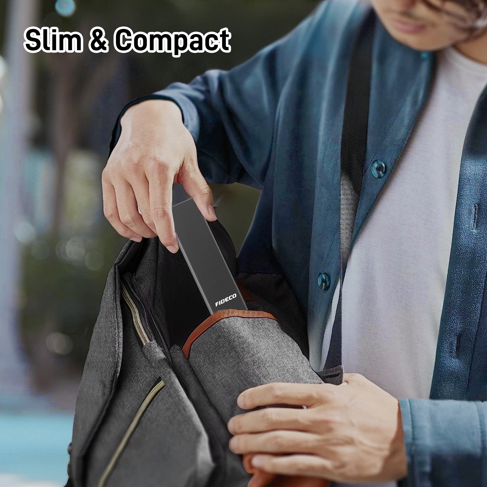 Xiaobi Portable NVMe M.2 Enclosure Tool-Free & USB-C Ultra Slim for Travel & Mobile Work