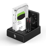 Xiaobi M.2 NVMe & SATA Hard Drive Docking Station 3 Bay Offline Clone for M.2 SSD and 3.5" HDD